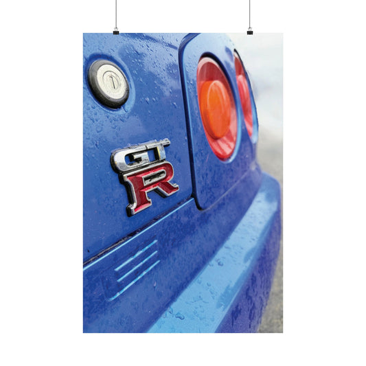 R34 GTR Poster