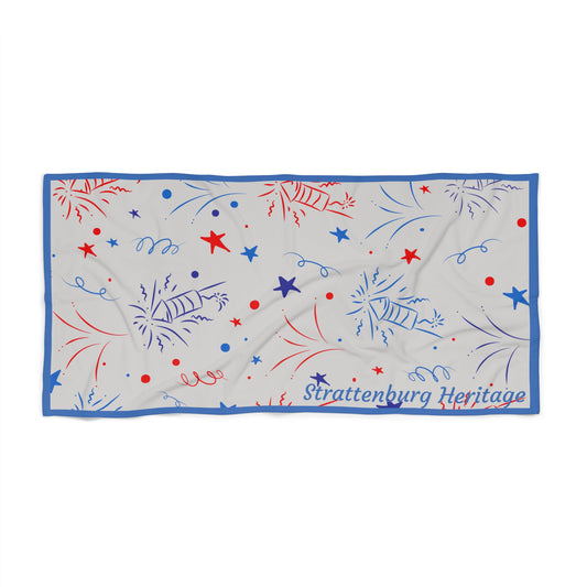 Patriotic Beach Towel