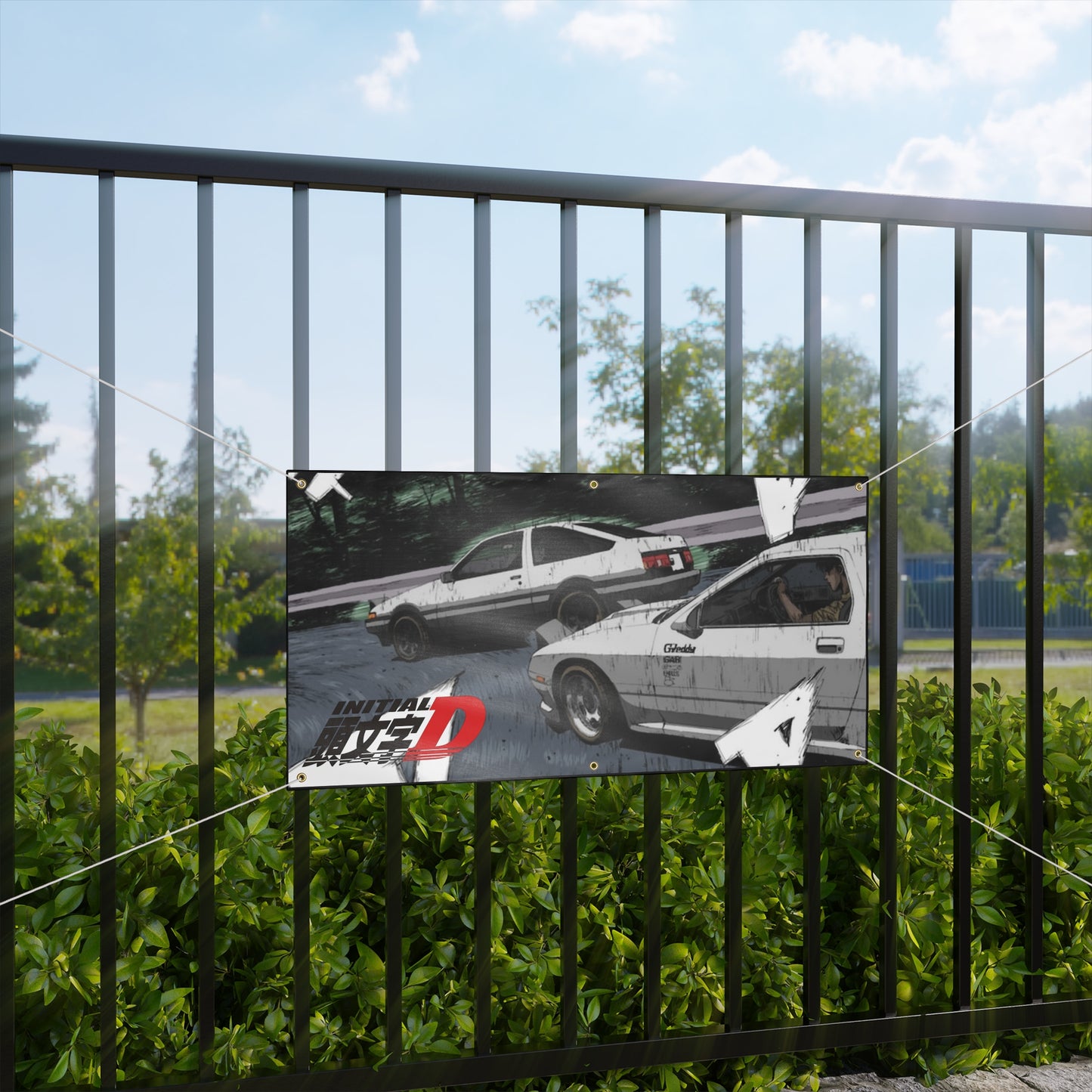 Initial D Banner